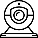 cámara web icon