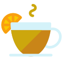 té de limón caliente icon