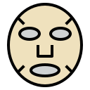 máscara facial icon