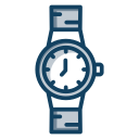 reloj de pulsera icon