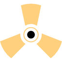 energía nuclear icon