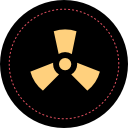 energía nuclear icon