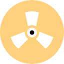 energía nuclear icon