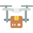 entrega de drones icon