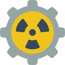 energía nuclear icon