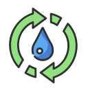 reciclar agua icon