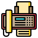 máquina de fax icon