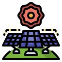 energía solar icon