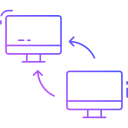 transferencia de datos icon