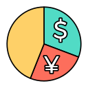 gráfico circular icon