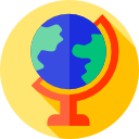 Earth globe 