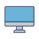 pantalla del monitor icon