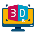 modelado 3d icon