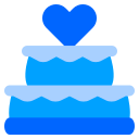 pastel de boda icon