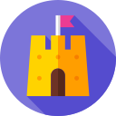 castillo de arena icon