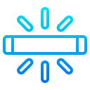 luz fluorescente icon