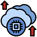 servidor en la nube icon