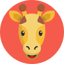 giraffe icona