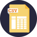 formato de archivo csv 