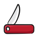 cuchillo de bolsillo icon