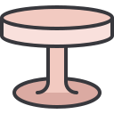 mesa circular icon