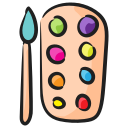 paleta de color icon