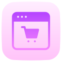 las compras en línea icon