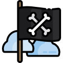 bandera pirata icon