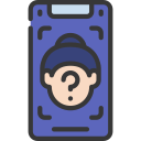 identificación de rostro icon