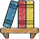 estante para libros icon