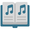 libro de música icon