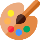 paleta de color icon