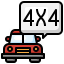 4x4 icon