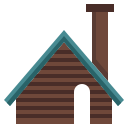 cabaña de madera icon