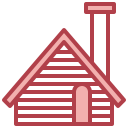 cabaña de madera icon