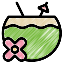 bebida de coco icon