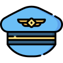 sombrero de piloto icon