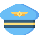 sombrero de piloto icon