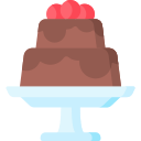 pastel de chocolate icon