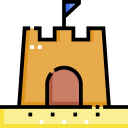 castillo de arena icon