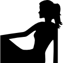 Virgo female silhouette 