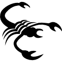 símbolo do zodíaco de escorpião 