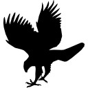 forme animale oiseau faucon icon
