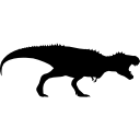 tyrannosaurus rex dinosaurier silhouette 