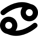 símbolo do signo do zodíaco de câncer 