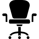 fauteuil met wieltjes van studiomeubel icoon