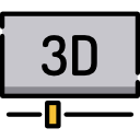 pelicula 3d icon