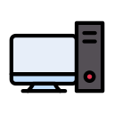 monitor de computadora icon