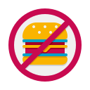 sin comida chatarra icon