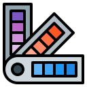 paleta de color icon